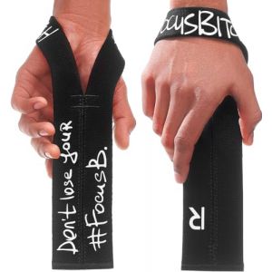 WARM BODY COLD MIND V1 Sangles de poignet pour haltérophilie olympique, évaluée à 300 kg, pour haltérophilie, musculation, haltérophilie, soulevé de terre, gym, fitness, crossfit, robuste (#FocusB) (WARM BODY COLD MIND LTD, neuf)
