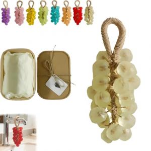 Savon raisin cristal, savon artisanal original personnalis&eacute;, savon doux nettoyant, en forme de fruit &agrave; faire soi-m&ecirc;me, cadeau unique for femmes et hommes(Jasmine) (ZhuoRenShangMao, neuf)
