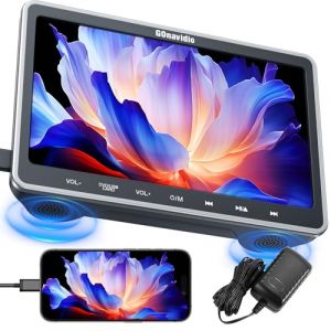 GOnavidio 10,5 &eacute;cran Enfant appuie t&ecirc;te, Lecteur DVD Voiture avec 1080P HDMI in, Lecteur DVD Portable Voiture Compatible USB/TF, Slot in Design pour Enfant,Non Batterie (GOnavidio, neuf)