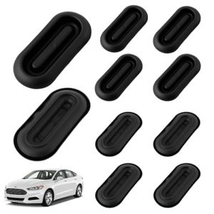 UIEXAY 10Pcs Bouchons De Protection En Caoutchouc Pour Bas De Caisse De Voiture,Taille 15.5X42.5 Mm,Compatible Avec Vw,Protection De Ch&acirc;ssis Automobile (Behaodian Store, neuf)