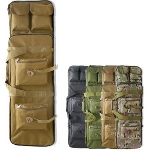 Fusil A Pompe Sac A Dos Fusil Housse Transport Airsoft Housse De Transport pour Fusils &Agrave; Air Fusils De Chasse,Chasse Rembour&eacute;e Sac Oxford Stockage Et Transport Etuis Souple pour Carabine E,117CM (RUIJUN-, neuf)