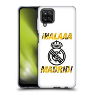 Head Case Designs sous Licence Officielle Real Madrid CF Hala Madrid Urbain Coque en Gel [Protection de Qualit&eacute; Militaire] Compatible avec Samsung Galaxy A12 (2020) (eCell, neuf)
