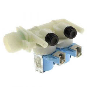 Electrovanne double - Lave-linge - INDESIT, ARISTON HOTPOINT, WHIRLPOOL, SCHOLTES (Ricambi Eldom, neuf)