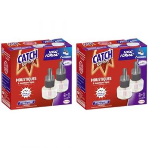 CATCH EXPERT Pack de 2 x 2 Recharges &eacute;lectriques 45 nuits (Phonmatic, neuf)