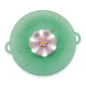 Vlecexs Bouchon Anti Débordement Silicone Echappement Fleur Couvercle Anti Débordement Rotatif Protection Cuisson Soupe Riz Nouilles Frites Spray Vapeur Auxiliaire Stockage (EcoCoating OÜ, neuf)