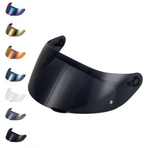 EvoParts Visière GT4-1 GT4-2 pour casque compatible AGV K1 K1S K5 K5S pinlock ready (Noir 80%, L-ML-XL-XXL) (Casco Store, neuf)