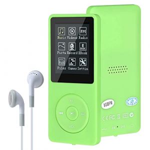 Lecteur MP3, lecteur de musique num&eacute;rique MP3/MP4, mise &agrave; niveau Lychee 8 Go, portable, HiFi sans perte avec musique/vid&eacute;o/enregistrement vocal/radio FM/lecteur e-book, prend en charge jusqu'&agrave; 64 Go (Lycheer, neuf)