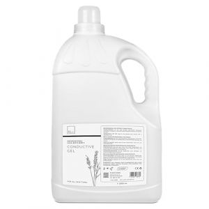 Gel Conducteur à Usage Professionnel + Vanne de Dosage | 5 Litres | Gel de Contact Haute Efficacité Ultrasons, Électrothérapie, Esthétique, etc (MUNTRADE, neuf)