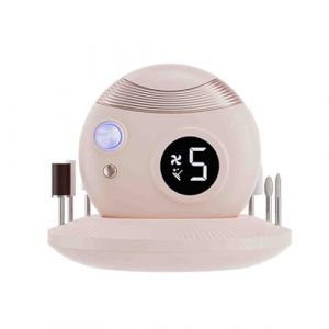 Fraises à Ongles électriques Coupe Ongle Electrique Coupe Ongle Homme Pince Ongle Coupe Ongles Professionnel Lime à Ongles Automatique TYPE-C Rechargeable (121×80MM,Pink) (qingchunpai, neuf)
