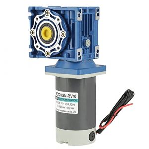 Moteur R&eacute;ducteur de Vitesse Walfront Motoreducteur DC 120 W RV40 Vitesse r&eacute;glable CW/CCW avec verrouillage automatique (12 V) (numuqia, neuf)