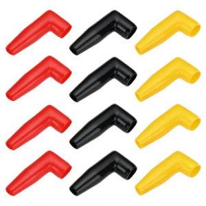 OTOTEC 12 Pièces Couvercle de Protection en PVC pour Terminal de Démarrage électrique Couvercle de Protection en PVC pour Terminal de Câble de Moteur de Treuil (Flashice, neuf)