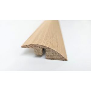 Project DIY&reg; Profil r&eacute;ducteur de seuil en ch&ecirc;ne massif &ndash; Transition pour parquet stratifi&eacute;, vinyle, moquette et parquet &ndash; Barre de porte durable &ndash; 90 cm (Project DIY, neuf)