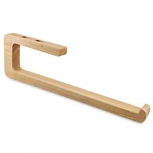 SAUNNIHEN Bois Porte Sopalin sans Perçage, Auto-Adhésif Porte Essuie Tout de Cuisine, Support Sopalin Mural, Support Essuie Tout, Pose Autocollante ou Percée (NZD EU, neuf)