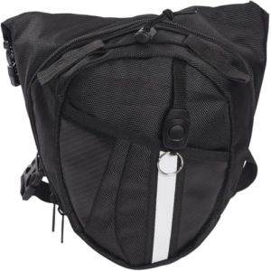 RofHaus Welfare priceSac &agrave; Jambe de Moto Knight Taille de Voyage Bagages de Voyage Moto Pocket Outdoor Forfait Sac 442 (Color Name : Black) (shangpujiao, neuf)