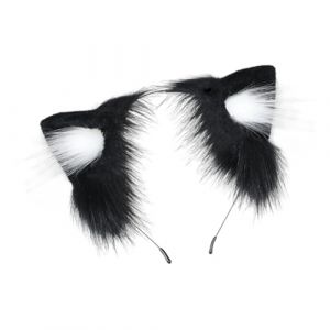 Katutude Serre Tête Oreille de Chat, Bandeau Oreilles de Chat Serre-tête Oreilles de Chat Mignonnes Serre Tete Oreilles de Chat Bandeau Peluche pour Femmes Filles Fête Halloween Anniversaire Cosplay (4845966456652656456, neuf)