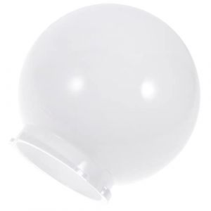 Uonlytech Abat-Jour Globe Acrylique Transparent 25Cm Pour Lampe Murale Ext&eacute;rieure Jardin Terrasse Patio &Eacute;clairage Ext&eacute;rieur (Vivinacy, neuf)