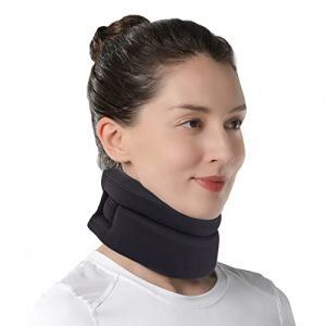 Willcom Collier Cervical, Minerve Cou Réglable Doux Pour Soulager Les Douleurs et Tensions Cervicales, Stabilise les Vertèbres Cervicales Pour les Voyages, Sommeil et au Travail (Adultes, M) (Willcom, neuf)