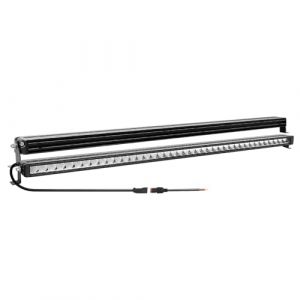 Willpower Barre LED 44'' 112CM 120W Rampe LED Rangée Unique 12V 24V IP67 Bar Feux Antibrouillard Barres Lumineuse pour 4x4 Voiture Camion Tracteur Quad Bateau, 6000K Blanc (YZ-EU, neuf)