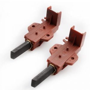 RUNCCI-YUN 2PCS rouge Balais de Charbon pour Machine à Laver Brosses à Charbon pour Machine à Laver Balai de Charbon pour Moteur Balai Charbon Moteur Electrique (RUNCCI-YUN, neuf)