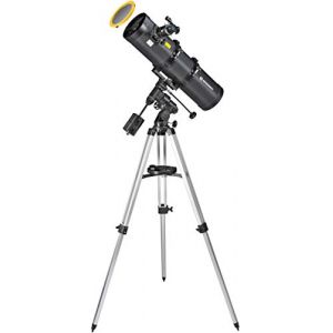 Bresser T&eacute;lescope Pollux 150/750 avec Monture &eacute;quatoriale EQ3 et Filtre Solaire pour Une Observation s&ucirc;re du Soleil (Bresser France, neuf)