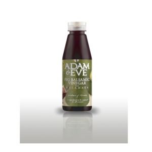 Adam & Eve Vinaigre Balsamique à la Figue 250ml – Balsamique Doux de Grèce – Idéal pour Salades, Fromages & Vinaigrettes – Figues Premium. (ELE PREMIUM FRUCTUS, neuf)