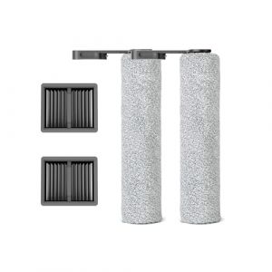 Tineco Kit Accessoire 2*Rouleaux-Brosse & 2*Filtres HEPA pour iFloor Y2, Ensemble et Boite de Cadeau (Tineco, neuf)
