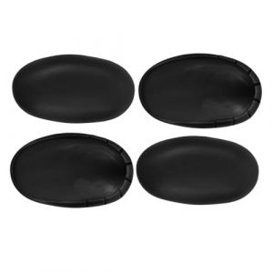 Cabilock 2 paires Cache-oreilles pour Coloration et Défrisage Protège-oreilles Silicone Étanche Réutilisable Confortable et Ajusté pour Salon et Usage Personnel Noires (Nadine Quick, neuf)