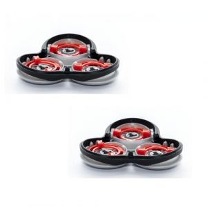 2 Pi&egrave;ces SH90 Tete de Rasoir pour Philips Serie 9000 (Inclut le Support), SH90 Lame T&ecirc;te de Rasage de Rasoir Compatible avec Philips Series 9000 (9xxx) 8000(8xxx) (oonlyu, neuf)