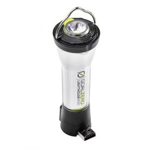 Goal Zero Lighthouse Lampe torche USB avec recharge et lampe &agrave; suspendre Id&eacute;al pour sac &agrave; main ou sac &agrave; dos Se recharge &agrave; partir de n'importe quel port USB Fonctionne bien avec les panneaux solaires (TradeINN, neuf)