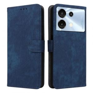 XINNI Housse pour Umidigi G9 5G Etui, RFID Protect PU/TPU Cuir Coque Magn&eacute;tique Portefeuille, Bleu (Fengqi UK, neuf)