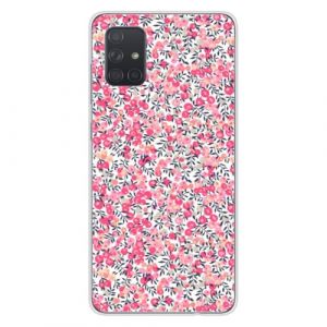 1001coques Coque de T&eacute;l&eacute;phone Compatible pour Samsung Galaxy A71, Design Liberty Wiltshire Rose, Imprim&eacute;e en France, &Eacute;tui Souple en Silicone, Housse de Protection. (1001-coques, neuf)