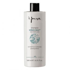 È Pura - Shampoing Soins Sans Sel Ajouté - Traitement Professionnel Lissant sans Sel Ajouté pour Cheveux Traités Chimiquement - Préserve les Lissages Brésiliens et à la Kératine - 500ml (Capello Point - Professional Beauty Milano, neuf)