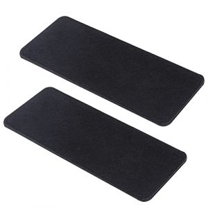 PH PandaHall 2pcs Bas de Sac à Main, Tapis de Sac en Feutre 30.5x13cm Insert de Panneau de Doublure de Sac d'angle d'arc pour Sac à Main en Cuir fourre-Tout Sac bandoulière Sac à Dos, Noir (PandaHall FR, neuf)