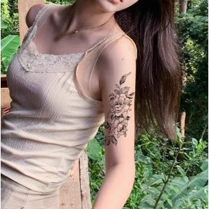 Couvre Les Cicatrices, Les Bras De Fleurs Unis, Les Bras De Fleurs, Les Tatouages Temporaires &Agrave; Base De Plantes, Les Faux Hommes Et Les Femmes Semi-Permanents, D'Une Dur&eacute;e De 2 Semaines (YUZHIQUAN, neuf)