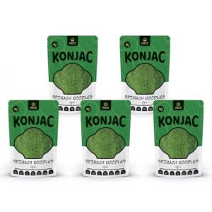 USUI Konjak-Spinatnudeln, kohlenhydratfrei 4+1 gratis (iPlody, neuf)
