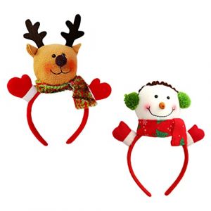 minkissy 2pièces Ornement Pour Cheveux Garçon Fille Lot De Motif Poupée De Noël Décoration Pour Cheveux Accessoire De Coiffure (Prettbeauty, neuf)