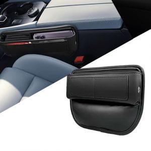 LSJX Organiseur de siège de voiture, 1 pack multifonction, organiseur de siège de voiture, organisateur de remplissage de siège latéral, essentiels de voiture pour SUV camion noir (Maluosi, neuf)
