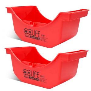 CCLIFE Bac de Récupération d'Huile pour Poids-Lourds 2,5L, 2 Pièces avec Goulotte de Vidange Latérale, Récipient Portable pour Vidange d'Huile (CCLIFE Technic GmbH, neuf)
