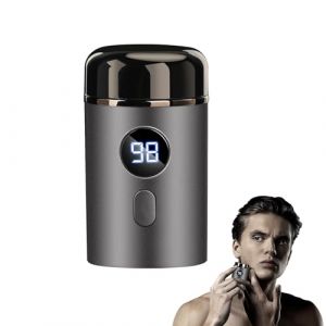 Horuili&reg; Mini Electric Shaver, Mini rasoir &eacute;lectrique portable, Mini Shave Rasoir &eacute;lectrique portable, Rasoir &eacute;lectrique homme, USB Rechargeable Shaver, Rasoir lavable sur peau humide et s&egrave;che (Horuili, neuf)