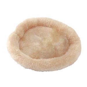 ulafbwur Petit lit rond pour hamster, garde au chaud, pour h&eacute;risson, chinchilla, lapin, petit accessoire pour cage pour hamster, rats (Flimikun, neuf)