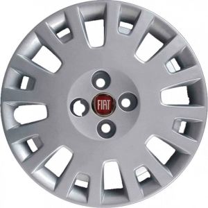 Kit de 4 enjoliveurs adaptables - pour Fiat FIORINO mod&egrave;le 2008 - diam&egrave;tre 15" - Non d'origine (Rixto, neuf)