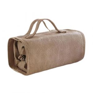 FashionCha Trousse de maquillage de, trousse cosm&eacute;tique, organisateur de maquillage, de toilette pour cosm&eacute;tiques, dortoir de, Brun (EthicalGlow, neuf)