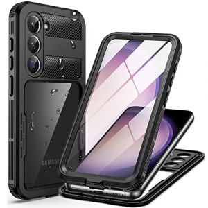 Focusor Coque pour Samsung Galaxy S23 Plus Étanche [IP68 Imperméable] 360 Indestructible Antichoc Integral Antipoussière Waterproof Etui Protection pour Samsung S23 Plus 5G,Noir (Focusor FR, neuf)