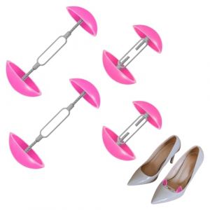 DULZEN 2 Paires Écarteurs de Chaussure Ajustables Chaussure Élargisseurs Tendeur de Chaussures Extenseur de Largeur Embauchoir Chaussure Elargisseur Chaussure pour Chaussures à Talons Hauts(7-12 cm) (mengogua, neuf)