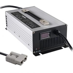 Chargeur De Batterie D'acide &agrave; Plomb, 12v / 24v / 36v / 48v / 60v / 72v Chargeur De Chariot &eacute;lectrique, Avec Plug Anderson 50a, Pour La Batterie De La Voiturette De Golf Rv(Size:50A,Color:24V/30a) (MFYDPP, neuf)