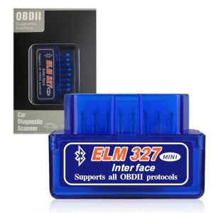 Mini Scanner Bluetooth OBD2, Appareil de Diagnostic Bluetooth OBD2 Compatible, Diagnostic pour iOS et Android, Diagnostic OBD-II, Adaptateur pour Voitures modernesc (LUYUXUAN LIMITED, neuf)