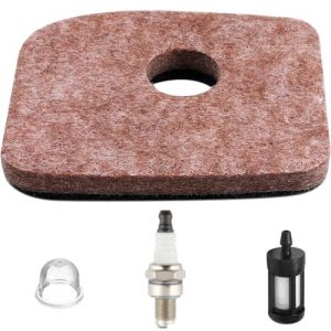 ZAMDOE BG56 Filtre &agrave; air Bougie d'allumage Poire d'amor&ccedil;age pour STIHL BG56 BG56C SH56C BG66 BG66C BR200 BG86 BG86C SH56 SH86 SH86C SR200 BG86CE BG86Z BG86CEZ souffleurs de Feuilles 4241 120 1800 (ZAMDOE, neuf)