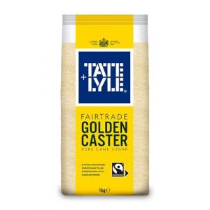 Tate & Lyle Golden Caster Sucre de canne pur issu du commerce équitable 1 kg (The Marvellous Group, neuf)