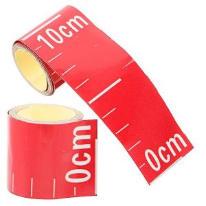 Jauge De Marquage Ruban &Agrave; Mesurer Auto-Adh&eacute;sif 2 Pi&egrave;ces R&egrave;gle De Mesure Du Niveau D'eau Jauge De Niveau D'eau Autocollants Outil De Mesure (1 M&egrave;tre) Jauge De Niveau D'eau (Joan Yue, neuf)