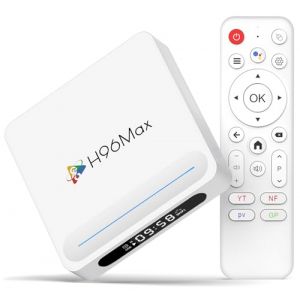 LEFFOT Android 14.0 TV Box 2025, H618 Plus 4K Ultra HD Boitier TV Android, 4 Go RAM 128 Go ROM, Boitier Android avec Contr&ocirc;le Vocale, 2.4G & 5G WiFi 6, BT 5.4, HDR10, Allwinner H618 Quad Core A53 (LEFFOT Store, neuf)